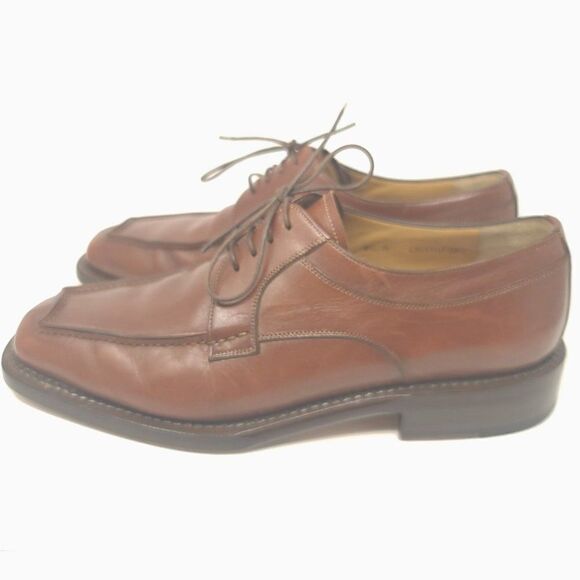 Bruno Magli Cristoforo Brown Italian Leather Oxford Shoes, Size 8.5 main image 10